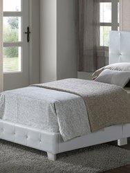 Nicole White Twin Panel Beds