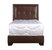 Panello Black Twin Panel Beds - Brown