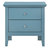 Primo 2-Drawer Pink Nightstand - Teal