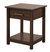 Salem 1-Drawer Gray Nightstand