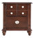 Summit 5-Drawer Nightstand - Cappuccino