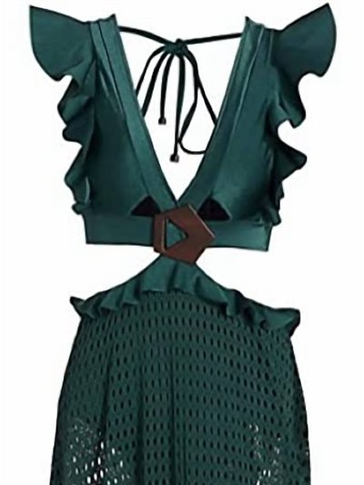 Pat Bo Belted Netted Beach Dress product