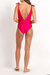 Plunge Belted One Piece
