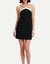 Women'S Colorblock Faux-Pearl Beaded Mini Dress