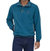 Men's Shearling Button Fleece Pullover - Wavy Blue