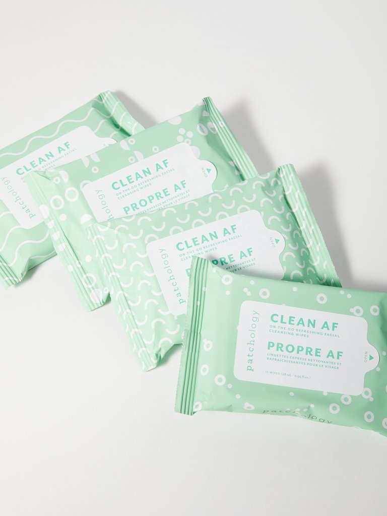 Clean AF Cleansing Facial Wipes