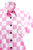 Light Pink Checkerboard Short Sleeve Set