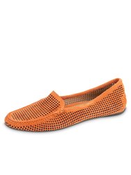 Barrie Driving Moccasin - Tangerine