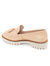 Beckham Tassel Lug Loafer - Nude