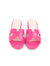 Hallie Flat Sandal - Hot Pink