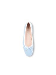 Hampton Bow Ballet Flat - Chambray