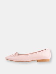 Hampton Bow Ballet Flat - Soft Pink