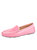 Jill Piped Driving Moccasin - Hot Pink - Hot Pink