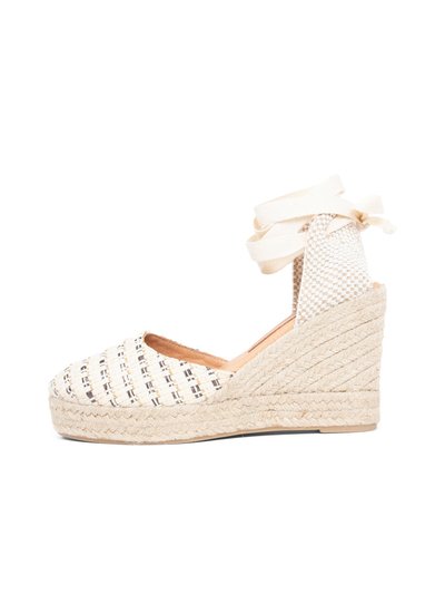 Patricia Green Lillian Raffia Lace Up Espadrille Sandal product