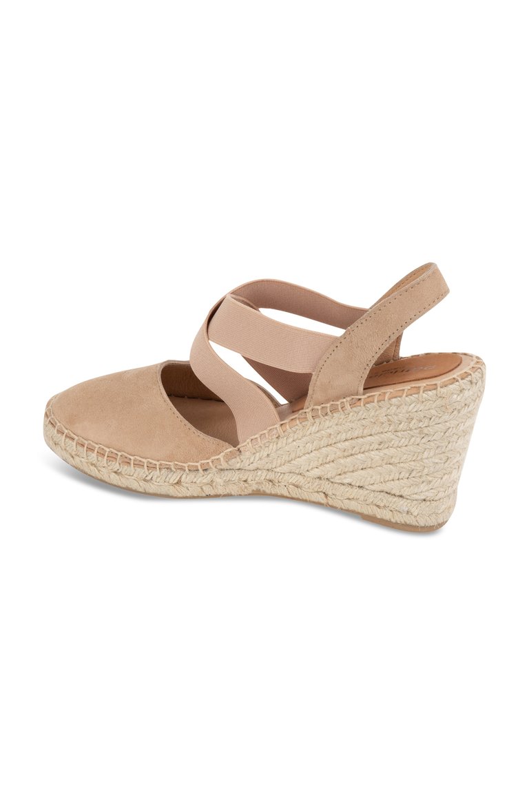 Mila Espadrille With Elastic Straps