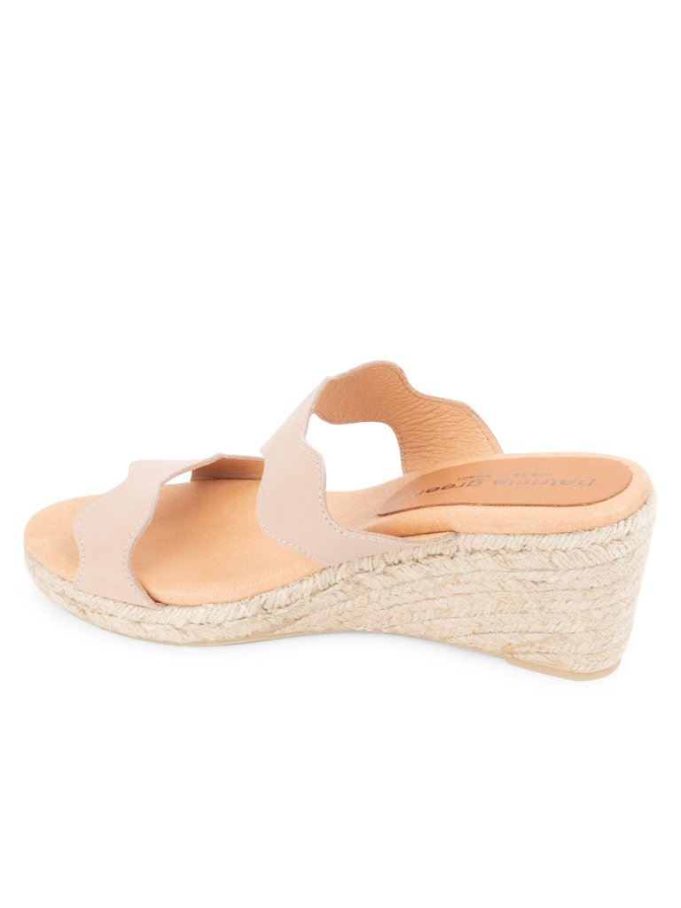 Palm Beach Espadrille Sandal - Nude