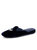 Queen Bee Embroidered Slipper - Navy Velvet