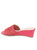 Siesta Swirled Raffia Wedge Sandals - Rose Pink