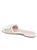 St. Tropez Raffia Slide Sandal - White