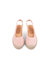 Valencia Closed Toe Slingback Espadrille - Blush Pink