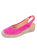 Valencia Closed Toe Slingback Espadrille Sandal - Hot Pink - Hot Pink