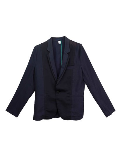 Paul Smith Men's Navy Gents Linen Casual Jacket Sport Coats & Blazer - L product