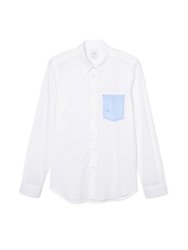 Tailored Fit Contrast Pocket Shirt 