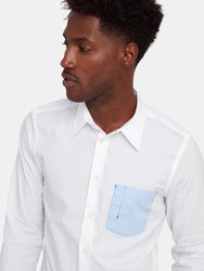 Tailored Fit Contrast Pocket Shirt 