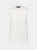 Jane Sleeveless Utility Shirt - White