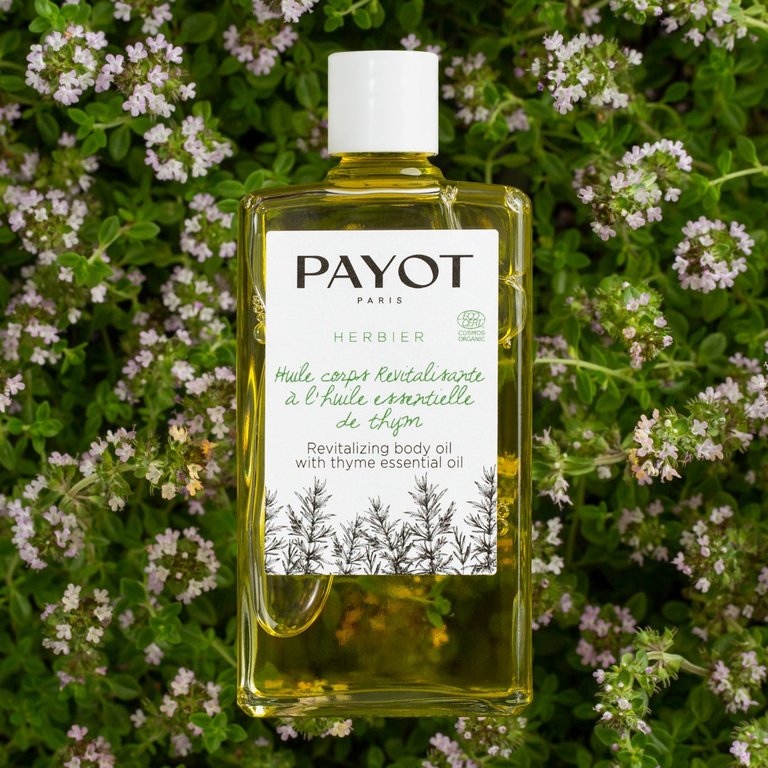 Revitalizing Body Oil With Thyme Essential Oil