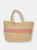 Jane Basket Bag in Pink - Pink