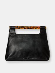 The Eloise Tote in Black - Black