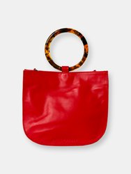 The Luna Bag in Red - Parrot Red