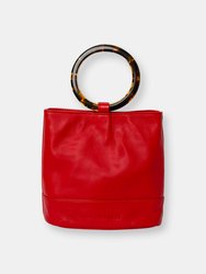 The Mini Dolly Tote in Red