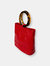 The Mini Dolly Tote in Red