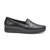 Lambskin Mireya Moccasins In Black - Black