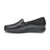 Lambskin Mireya Moccasins In Black