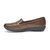 Lambskin Moccasin In Bison Brown