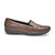 Lambskin Moccasin In Bison Brown - Bison Brown