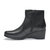 Leather Jambu Boots In Black