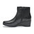 Leather Jambu Boots In Black