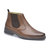 Men's Boots Lambskin Leather Traditional In Barista Brown