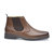 Men's Boots Lambskin Leather Traditional In Barista Brown - Barista Brown