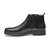 Men's Boots Lambskin Leather Traditional In Black