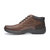 Men's Boots Low Ankle Cowhide Leather Jonas In Bison Brown