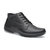 Men's Boots Low Ankle Cowhide Leather Jonas In Black