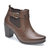 Women's Lambskin Boots Britany In Barista Brown