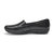 Women's Lambskin Moccasin In Black