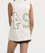 Kick Off Oversized Tank In Pearled Ivory