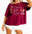 Classy Until Kickoff Top - Maroon